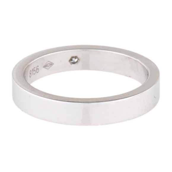 CARTIER C DE PLATINUM DIAMOND CARTIER WEDDING BAND RING - Picture 7 of 8